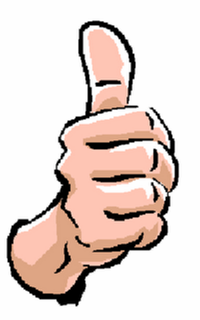 thumb down